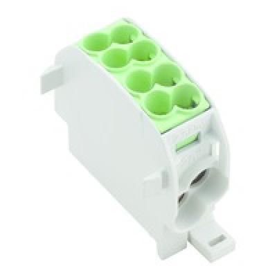 WEIDMÜLLER Elosztóblokk 152A 1p 2X25mm2/2X16mm2 zöld WPD 101 2X25/2X16 GN