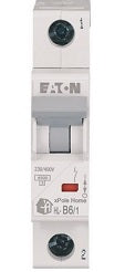 Eaton Kismegszakító,autómata 1P 6A B 230V AC 4,5kA 194718