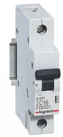Legrand Kismegszakító,autómata 1P 16A C 230V AC 6kA 1 modul