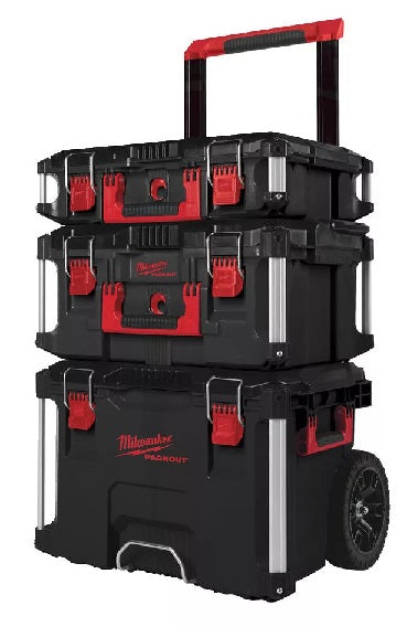 Milwaukee Szerszámláda szett Packout 123 3 részes 4932464244