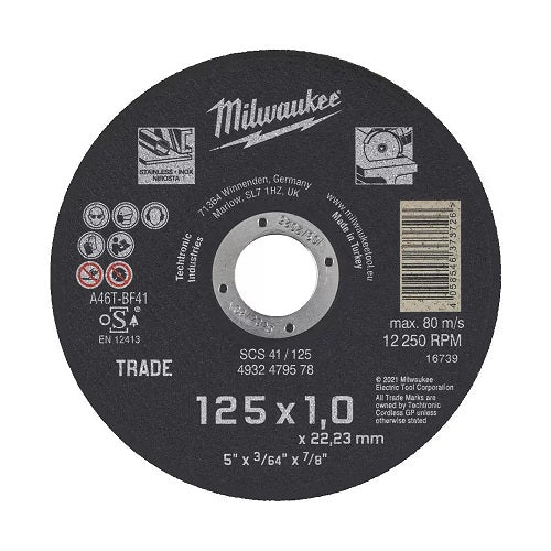 Milwaukee Vágókorong fémhez ECO SCS41 125x1.0mm 4932479578