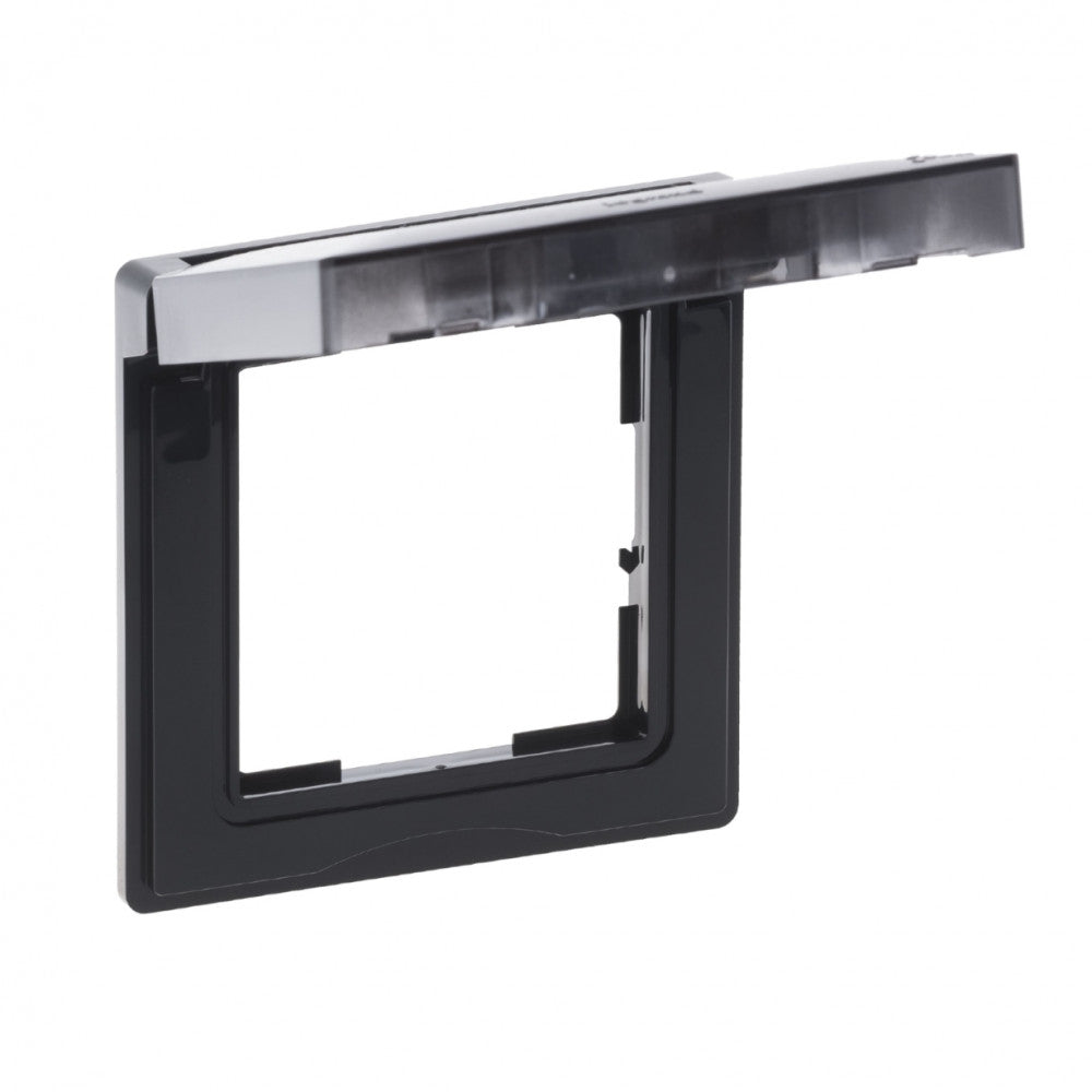 LEGRAND Suno fekete keret 1-es IP44 721444
