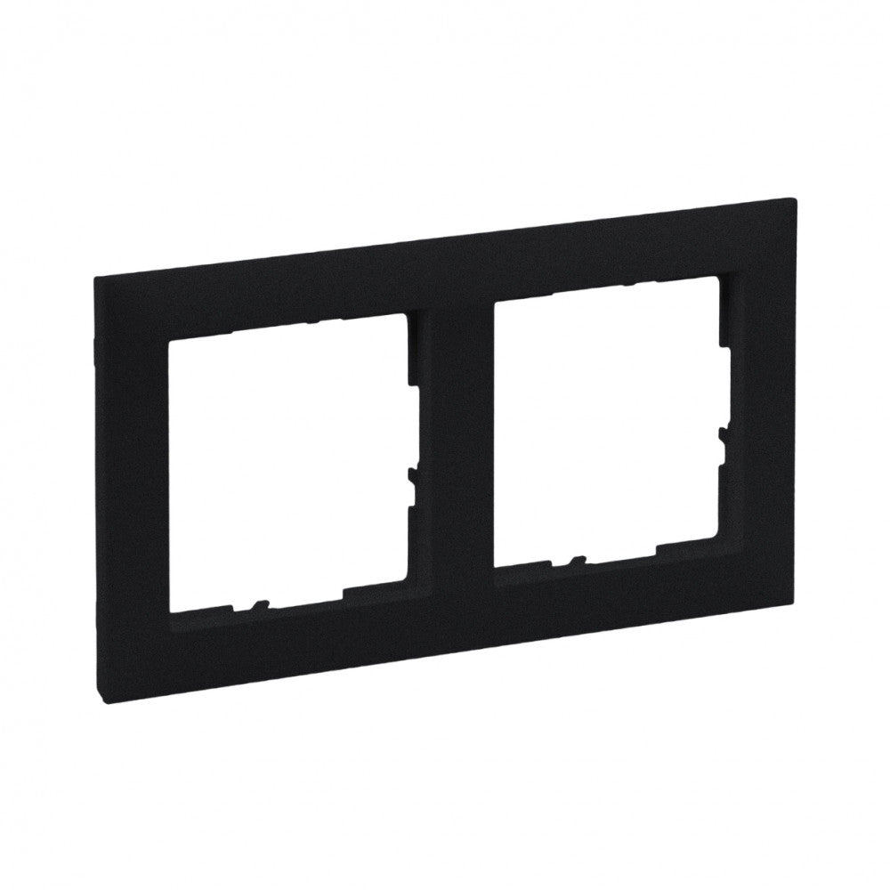 LEGRAND Suno fekete keret 2-es 721522
