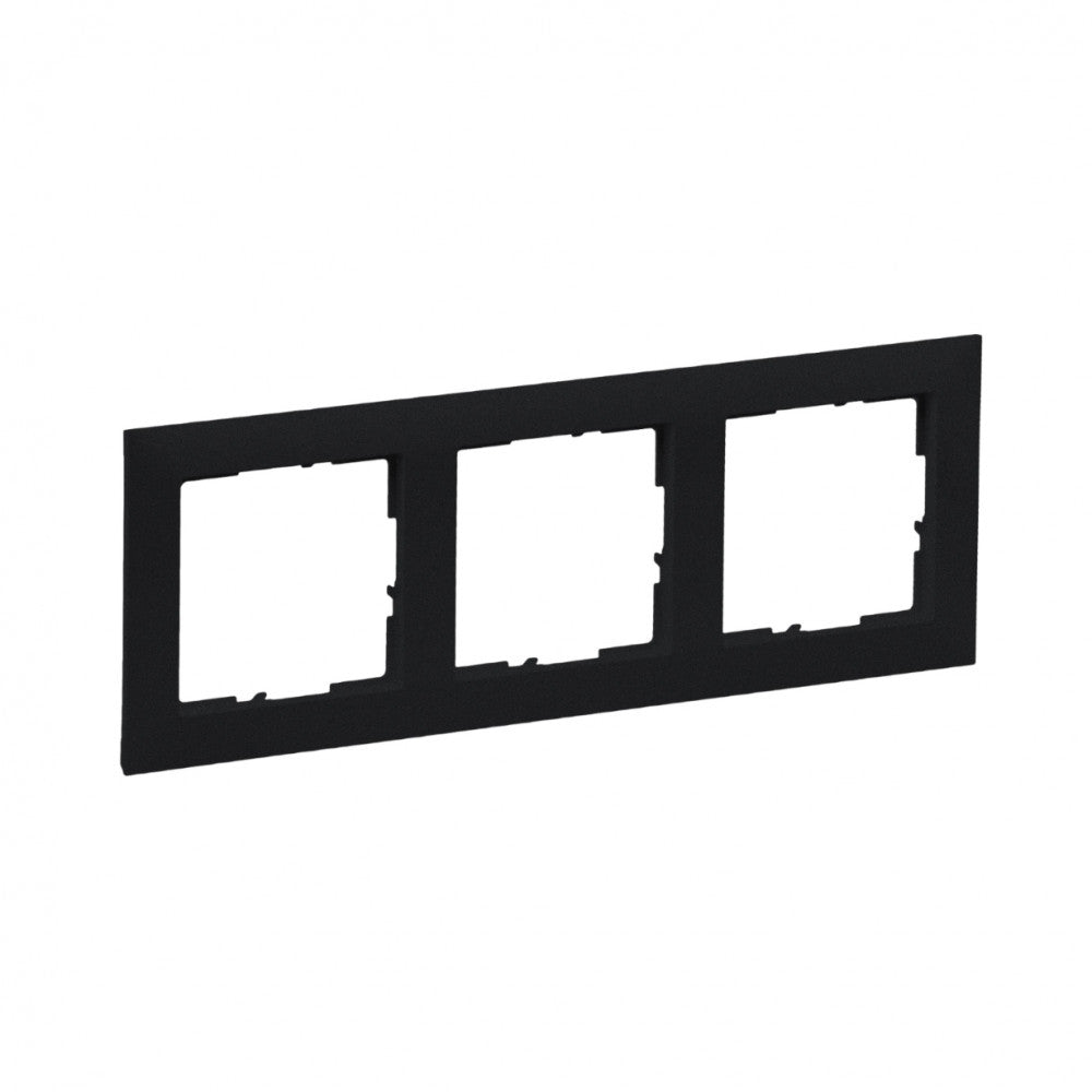 LEGRAND Suno fekete keret 3-as 721523