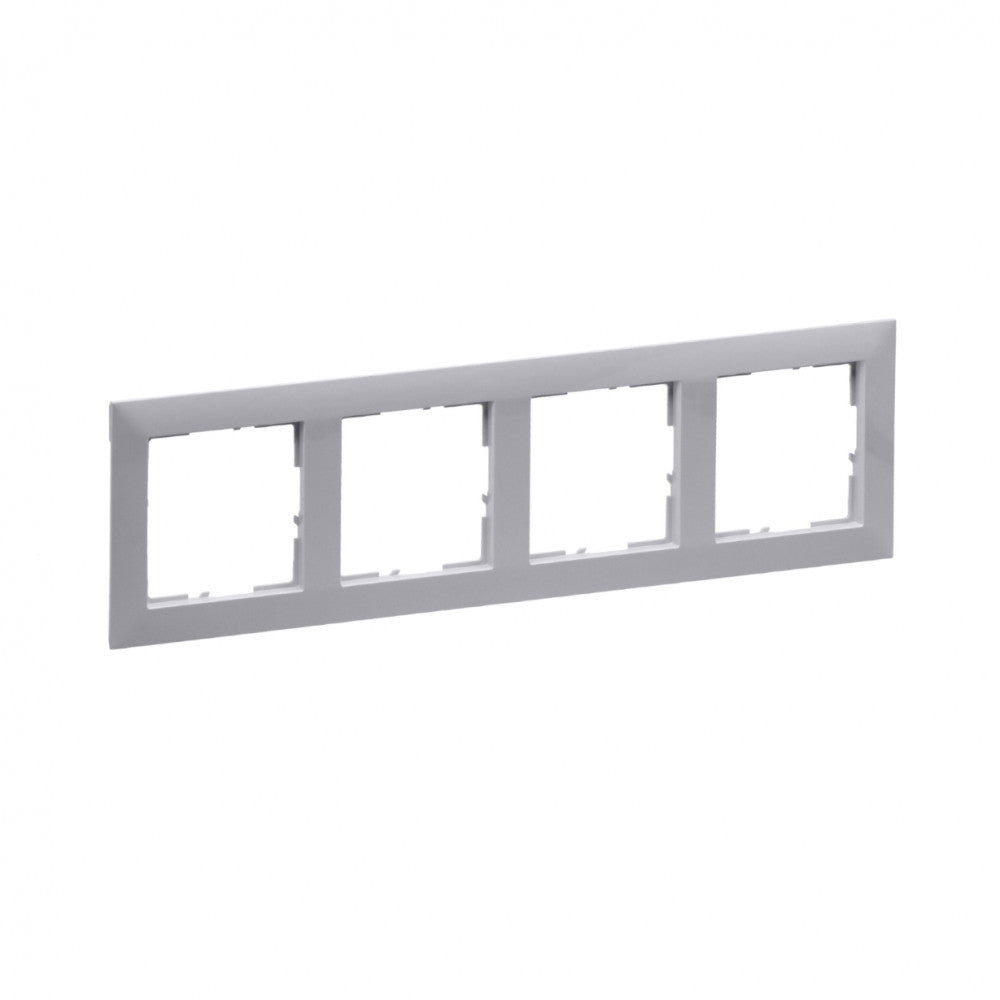 LEGRAND Suno szürke keret 4-es 721544