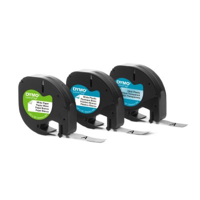 Dymo Feliratozógép szalag műanyag fehér 12mm4m 721660