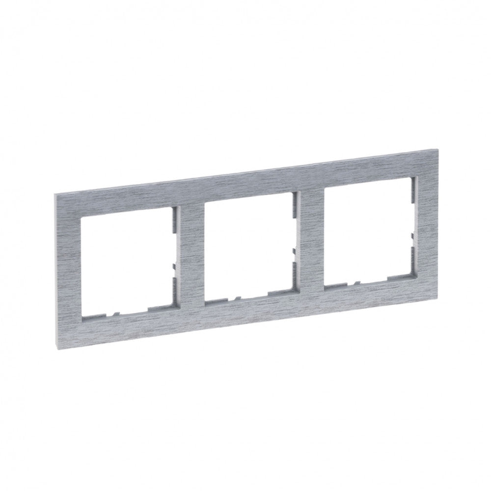 LEGRAND Suno csiszolt alumínium keret 3-as 721563