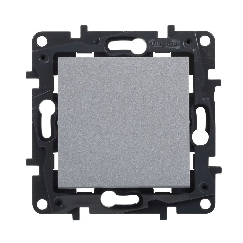 LEGRAND Niloé Step alumínium 106 váltókapcsoló, 10AX 863306