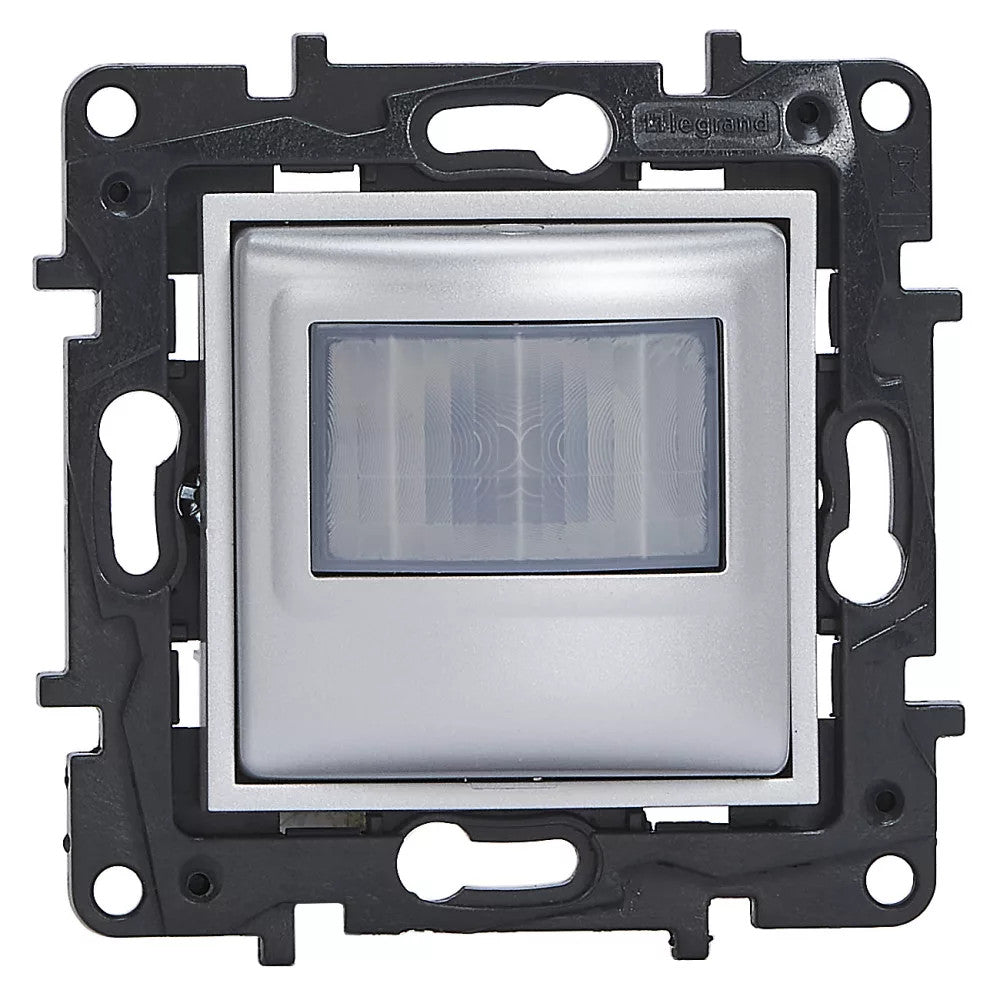 LEGRAND Niloé Step alumínium mozgásérzékelős kapcsoló 3 - 250W, 120°, 2 vezetékes 863348A