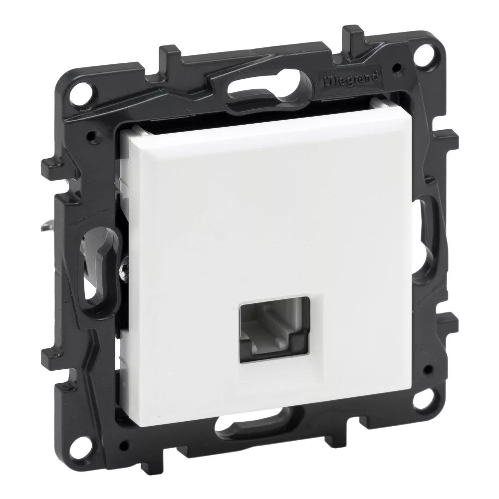 LEGRAND Niloé Step alumínium 1xRJ11 csatlakozóaljzat 863355