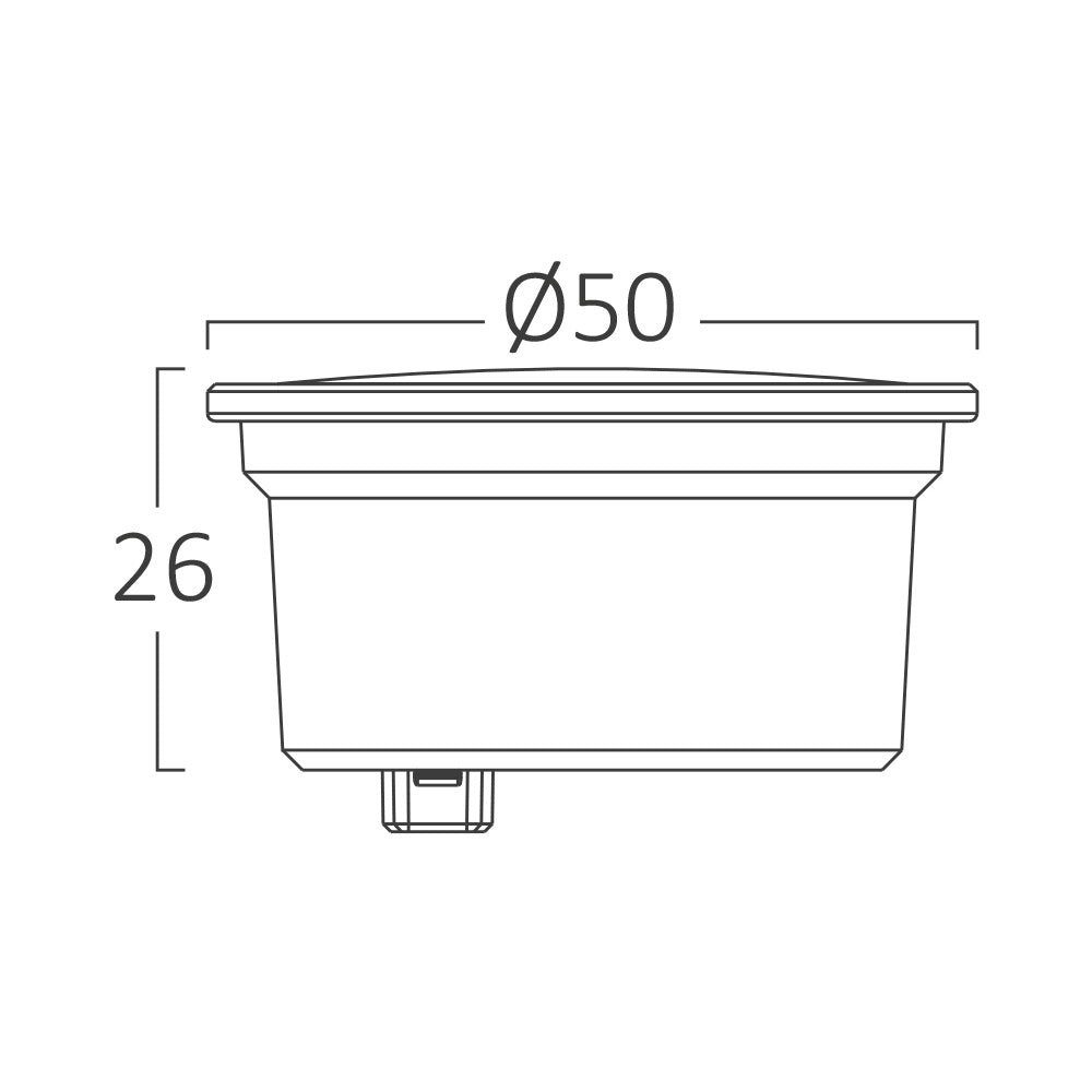 Braytron beépíthető Led 5W 430Lm 220-240V IP20 3IN1 Állítható színhőmérséklettel nem szabályozható BA23-00580
