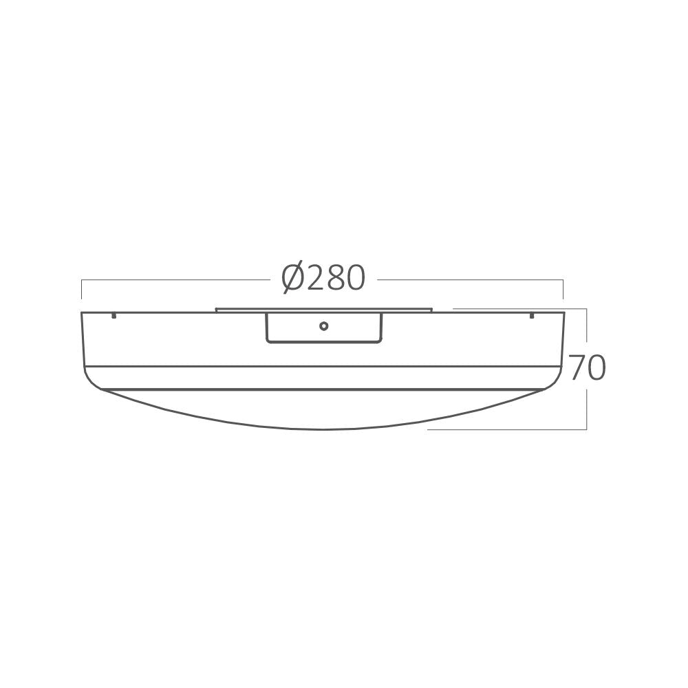 Braytron ledlámpa 20W 2000Lm 4in1 IP54 220-240V BC15-00580