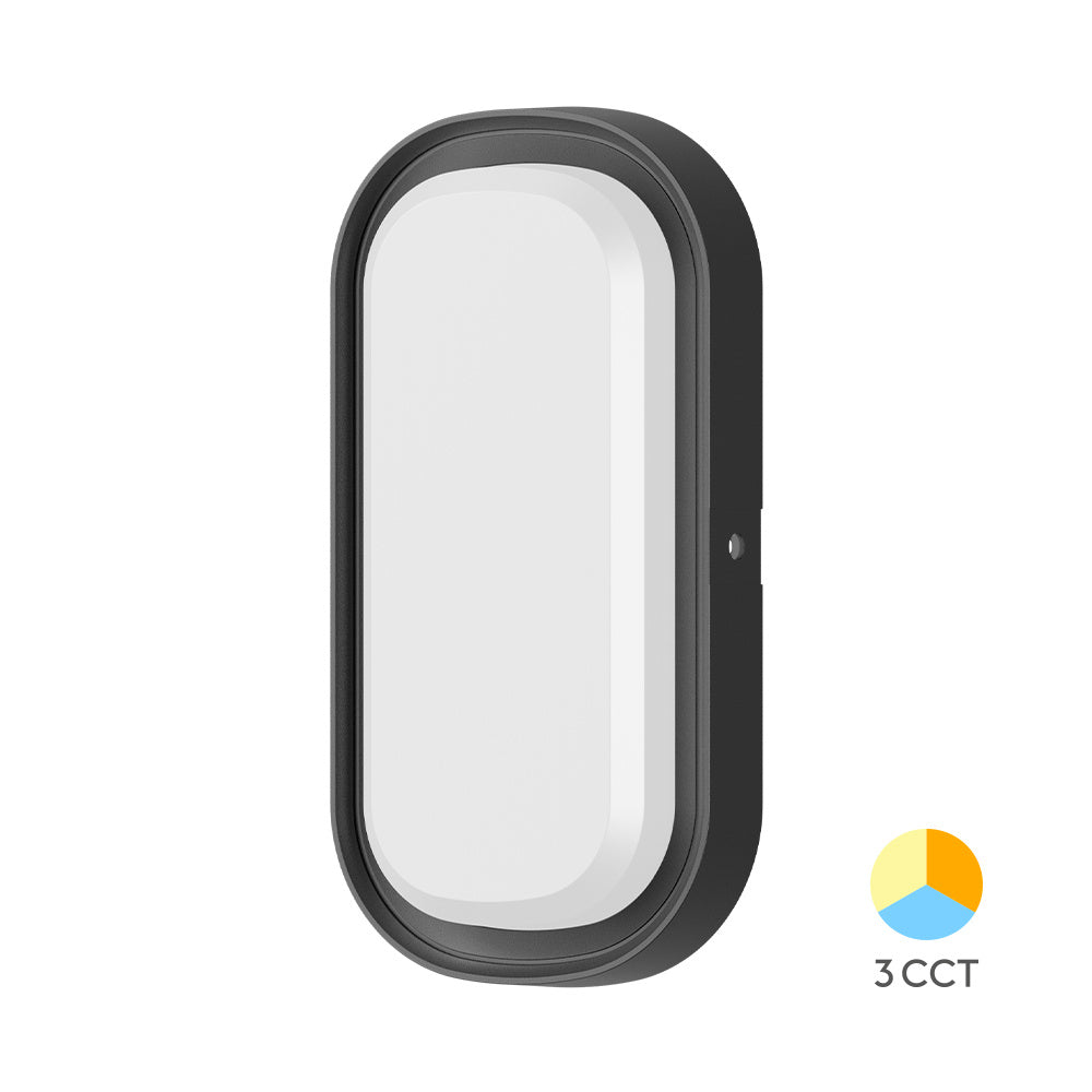 Braytron Led lámpa Fekete IP65 18W 3IN1 Állítható fénnyel 230V 2020Lm BC18-00381