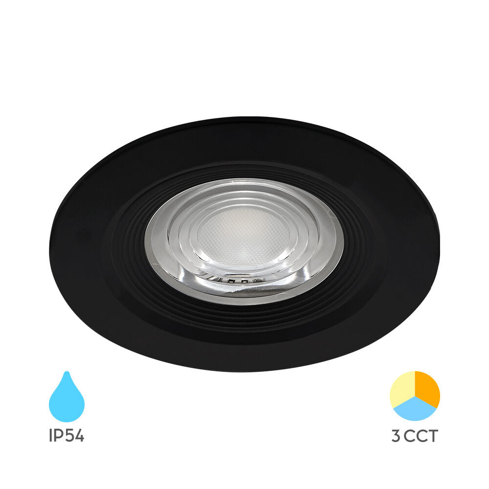 Braytron fekete spot led lámpa G3 7W 630Lm IP54 220-240V BD01-00781