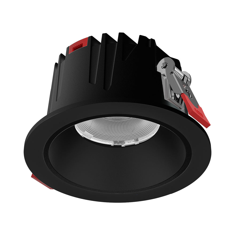 BRAYTRON Fekete süllyesztett led lámpatest 10W 3IN1 IP20 220-240V 1150Lm BD37-00181