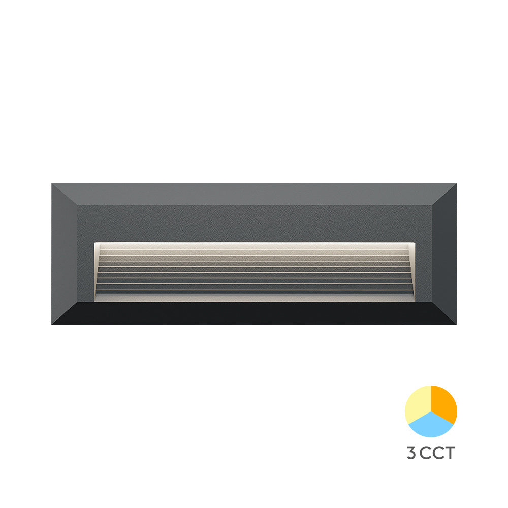 Braytron Lépcsővilágító Ledes Lámpatest 3W 3IN állítható színhőmérséklettel IP65 180Lm 230V BG38-01982