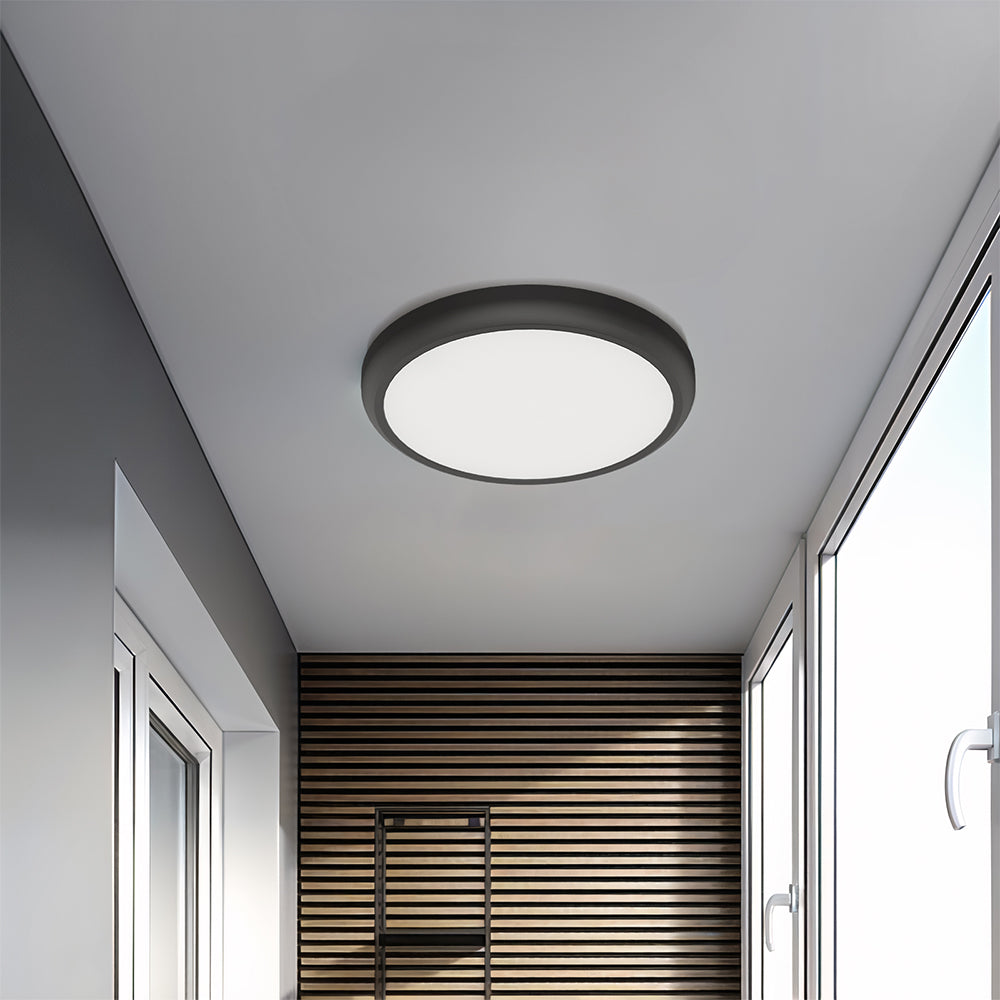 Braytron Led lámpatest Fekete Kör 20W 3IN1 állítható színhőmérséklettel 2000Lm 220-240V BP03-72081