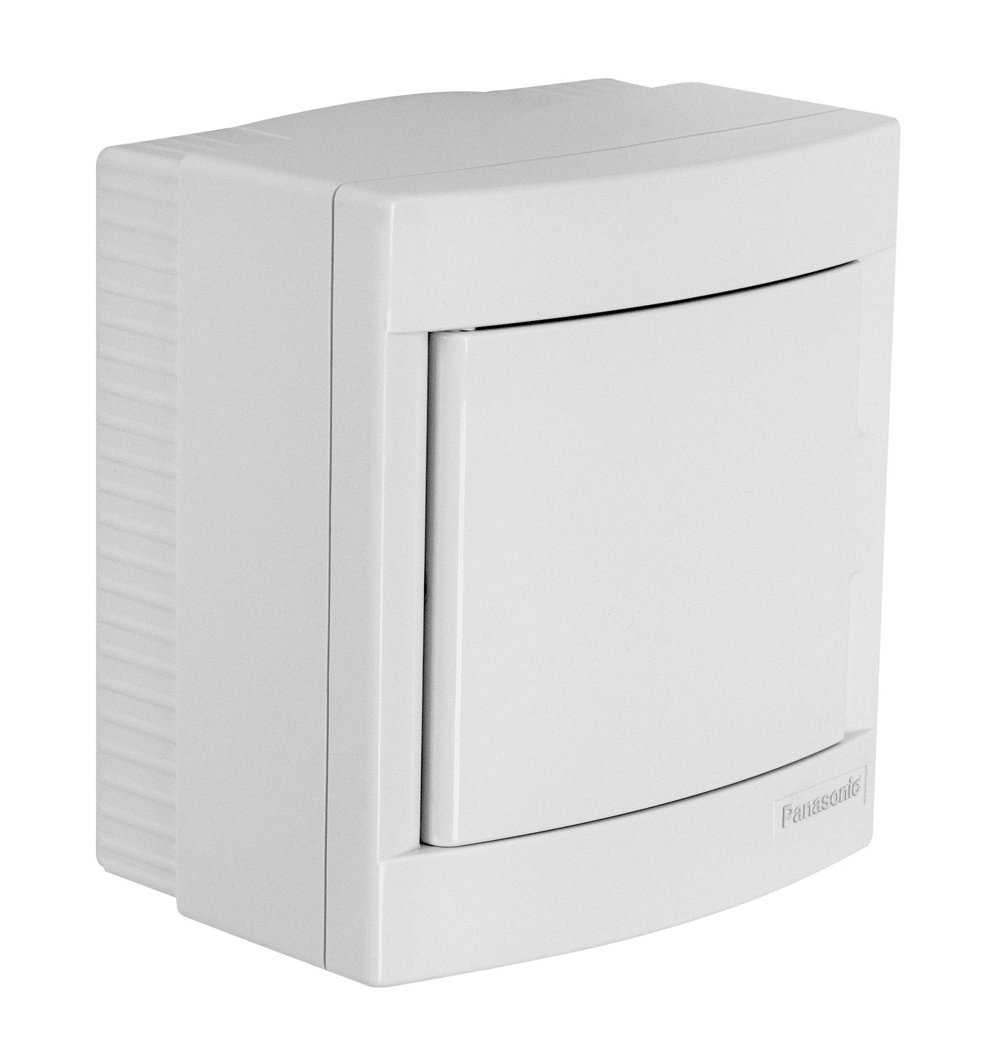 Panasonic Lakáselosztó müanyag Falonkívüli fehér teliajtóval szerelő és NPE sorkapoccsal IP20 4modul