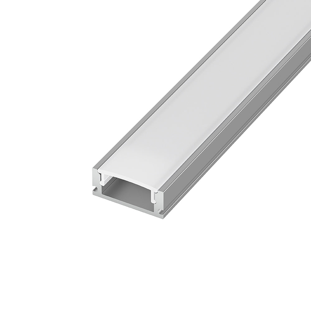 Led Profil (sín)opál fedéllel 2m/szál falonkívüli*