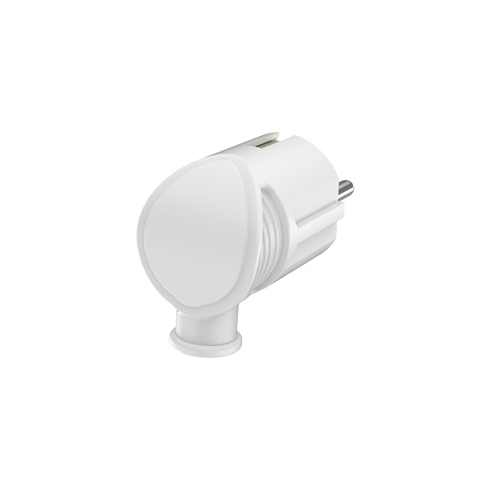 Braytron Oldalsó bekötésü Lengő dugvilla 3680W 250V 16A Fehér IP20 BY74-00003