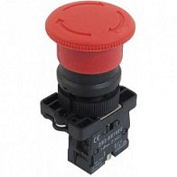 Beépíthető Vészgomb Piros nyomó D-40mm 1NC