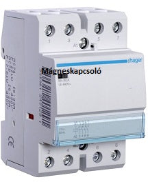 Hager Installációs kontaktor sorolható 40A 400V AC 4Z 230V AC ESC440