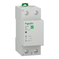 SCHNEIDER EASY9 PRO Feszültségfigyelő relé, 1P-N, 63A