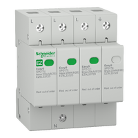 SCHNEIDER EASY9 PRO Túlfeszültség-korlátozó, T2, 20kA, 3P-N EZ9L33720