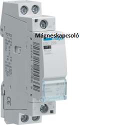 Hager Installációs kontaktor,mágneskapcsoló sorolható 25A 250V AC 2Z 230V AC ESC225