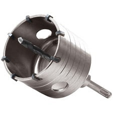 Extol körkivágó téglához, SDS Plus befogás; 65 mm, M16×100mm hosszúságú szár