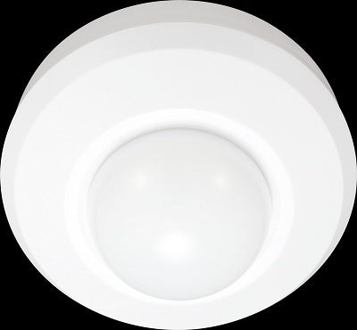 Jelenlétérzékelő fehér 230V, 50Hz, 360°, 1000W, 1-20m, 10s-30min, 3-2000lux, IP44 PRS47