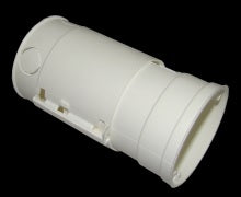 Tracon Szerelvénydoboz kiemelő Állítható Dryjvitba H=110-130-160mm, D=70mm Fehér UD70