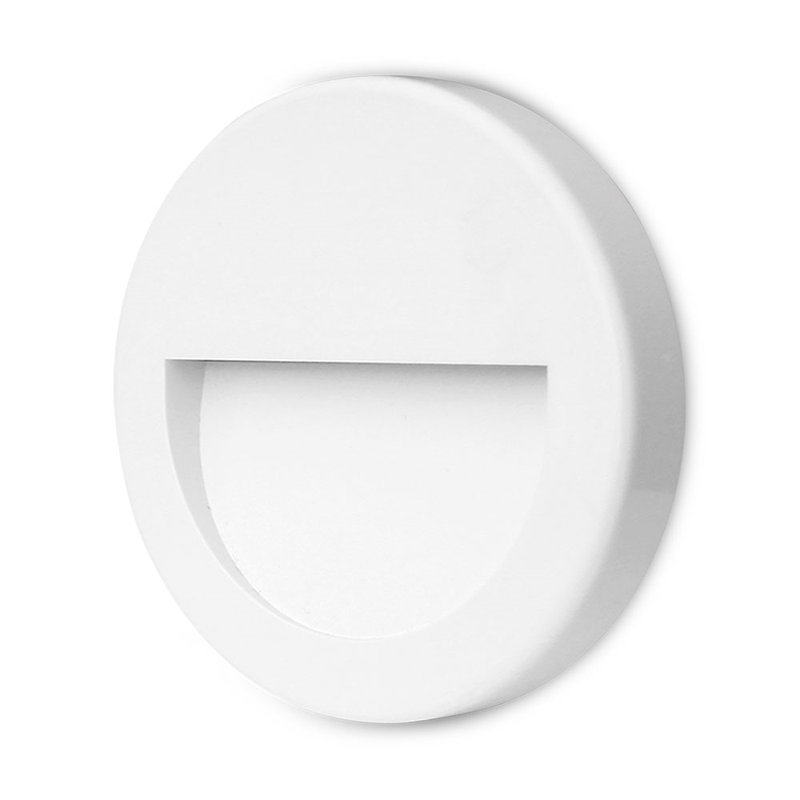 Braytron Lépcsővilágító LED Lámpatest Fehér 160Lm 3000K IP65 220-240V BG38-02000