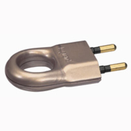 Legrand 2p csatlakozódugó 6A, bronz műanyag 050164