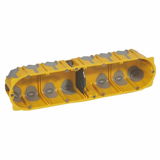 Legrand batibox süllyesztődoboz négyes doboz, gumis, 50 mm 080034