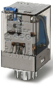 Általános célú relé 10A 3-v dugaszolós 24VDC monostabil IP20 601390240040