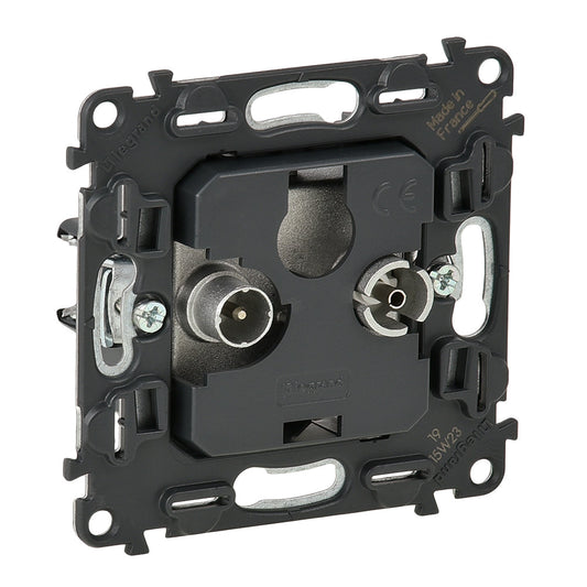 Valena InMatic TV-Rádió csatlakozóaljzat mechanizmus, 10 dB 753062