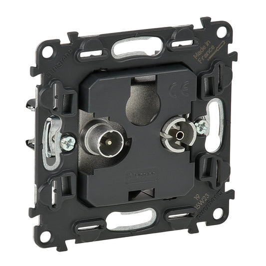 Valena InMatic TV-Rádió csatlakozóaljzat mechanizmus, 14 dB 753063