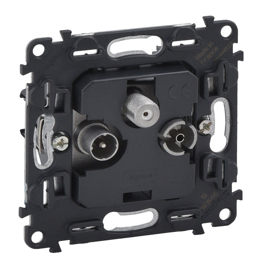 Valena InMatic TV-Rádió-SAT csatlakozóaljzat mechanizmus, 10 dB 753064