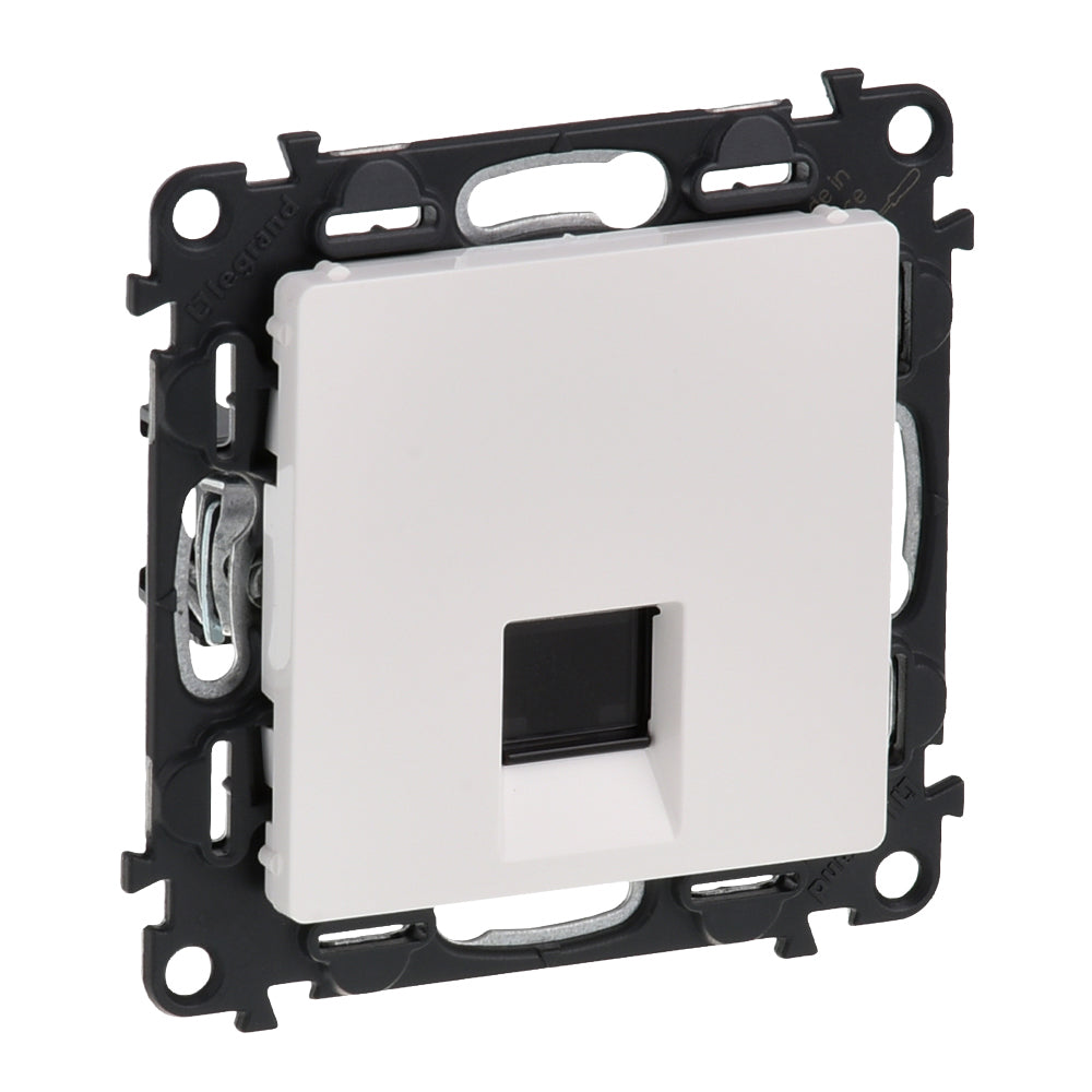 Legrand valena life 1xRJ45 Cat. 6 UTP csatlakozóaljzat fehér