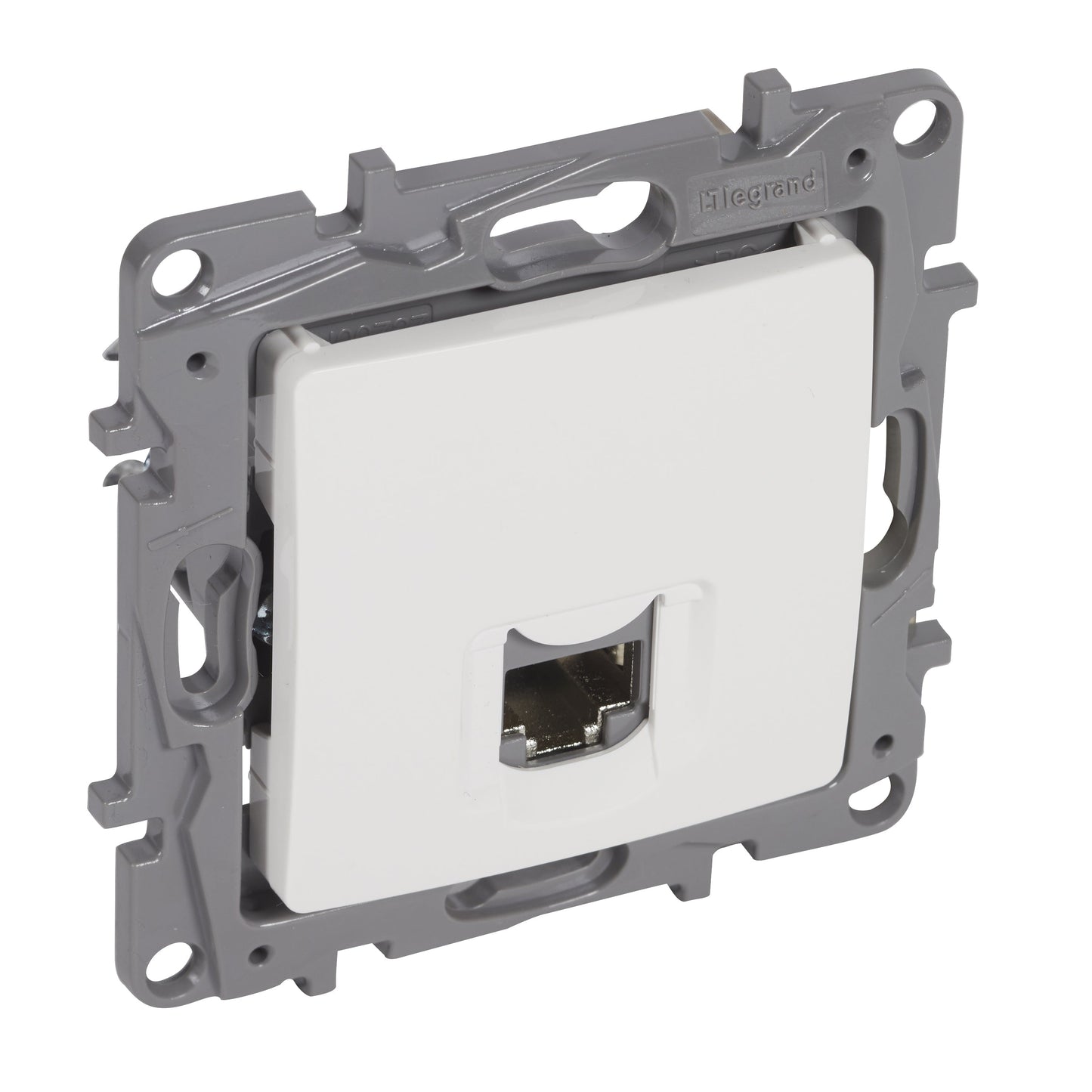 Legrand Niloé RJ45 Cat.6 STP körmös aljzat, fehér 764575