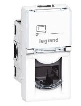 Legrand Program mosaic Adatcsatlakozó dugalj UTP RJ45 Cat5(e) Fehér