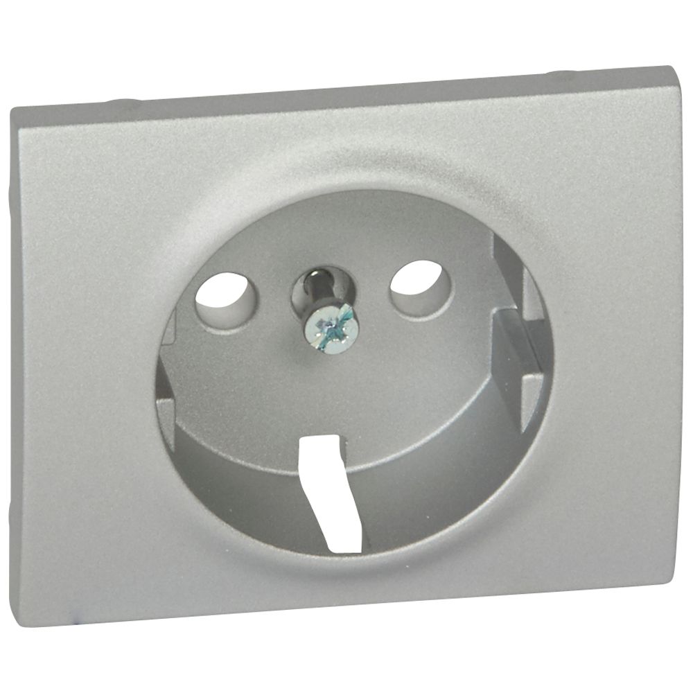 Legrand Galea Life Legrand 2p+F burkolat, alumínium