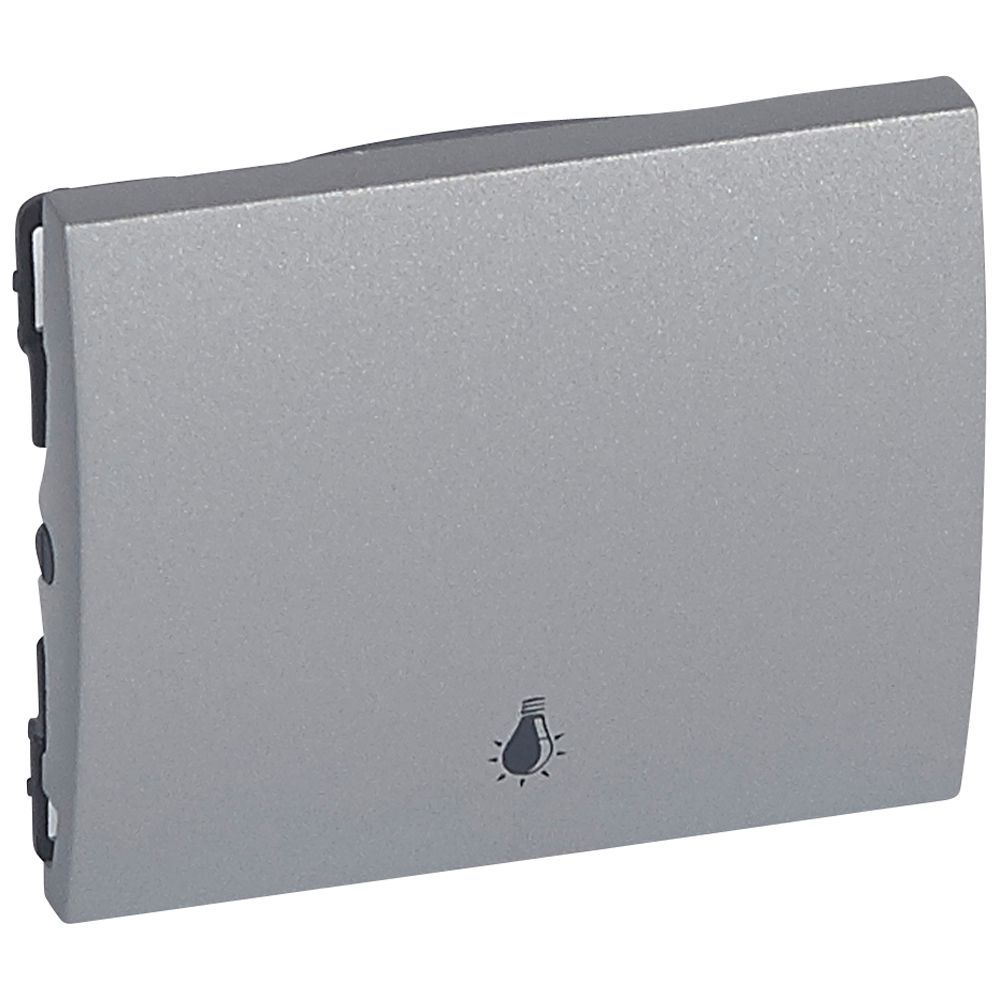 Legrand Galea Life billentyű lámpajellel, alumínium