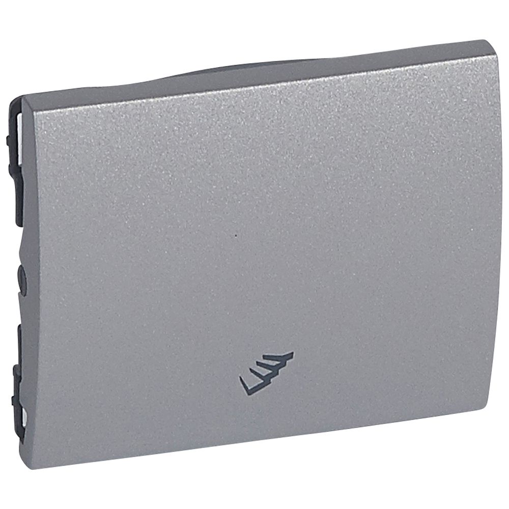 Legrand Galea Life billentyű lépcsőjellel, alumínium