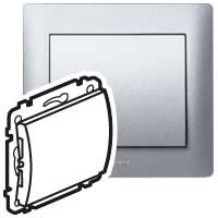 Legrand Galea Life vakfedél alumínium