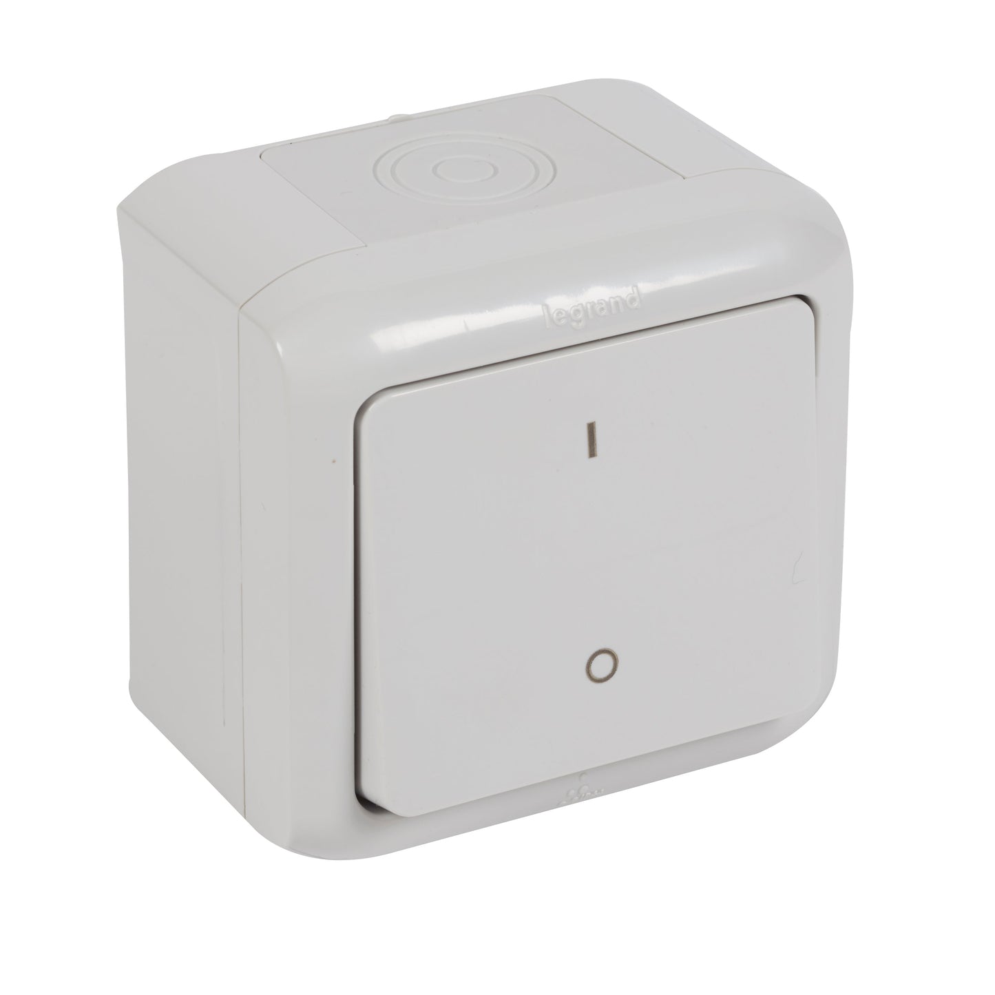 Legrand Forix IP44 falon kívüli kétpólusú kapcsoló 10 AX - 250 V~ szürke