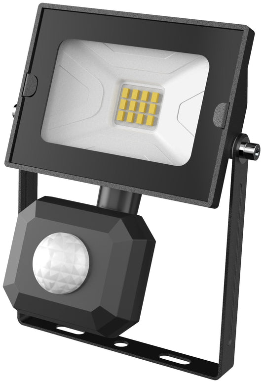 Avide LED Reflektor Slim SMD 10W CW 6400K Mozgásérzékelős PIR