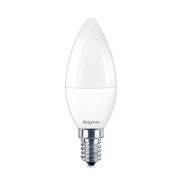 Braytron Led Izzó E14 5W 4000K 450Lm gyertyaforma 230V