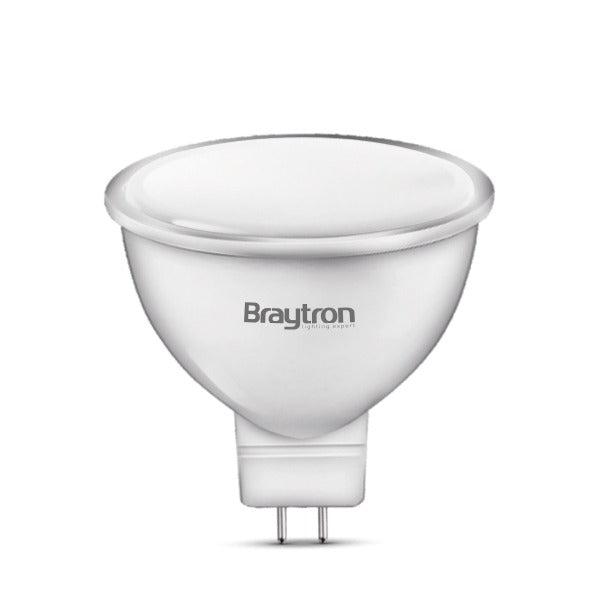 Braytron Led izzó Tűlábas MR16 2700K 5W 430Lm 230V feszűltséggel